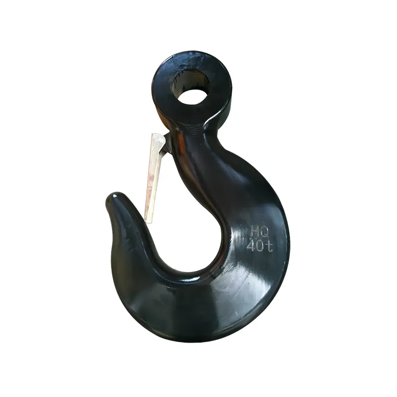 Eye Single Hook With Safety Latch
